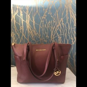 Michael Kors Leather Tote